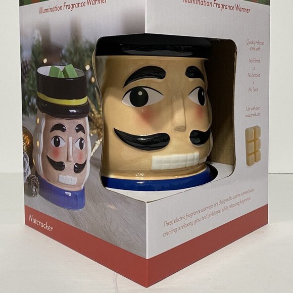 Illumiscents Nutcracker Fragrance Warmer For Scented Wax Melts Christmas Holiday - Picture 3 of 9